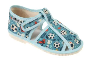 Papučky MANIK - EU-LZŠ-2S-F904 CH-futbalky