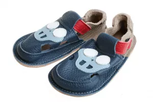 Barefoot TIKKI detská letná - L - HP modrá-auto