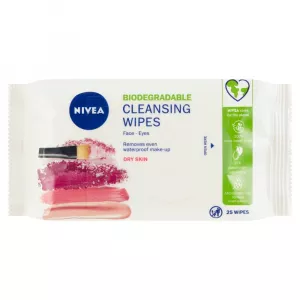 NIVEA Nivea® Jemné čistiace pleťové obrúsky 3v1, 25 ks
