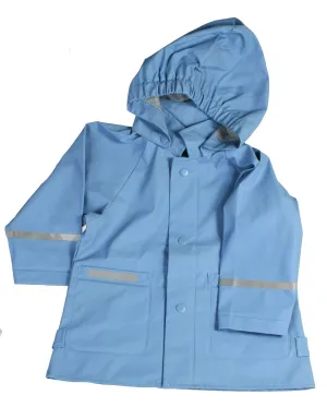 (6-9m) Playshoes pršiplášť modrý 408638 č.74 - (v40/š30/r20)