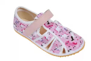 Barefoot papučky JONAP - HOME NEW papučky barefoot - jednorožec ružová