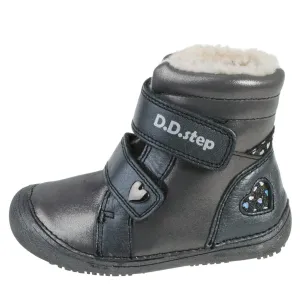 D.D.Step DVG121-W063-829A black
barefoot zimná detská obuv