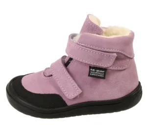 JONAP Jerry zima orchid. VLNAbarefootová nepremokavá obuv