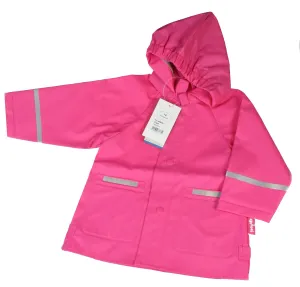 (6-9m) Playshoes pršiplášť ružový 408638 č.74 - (v40/š30/r20)