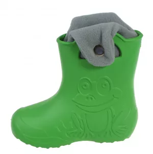 Gumáky CAMMINARE žabka zelené zat. 32375